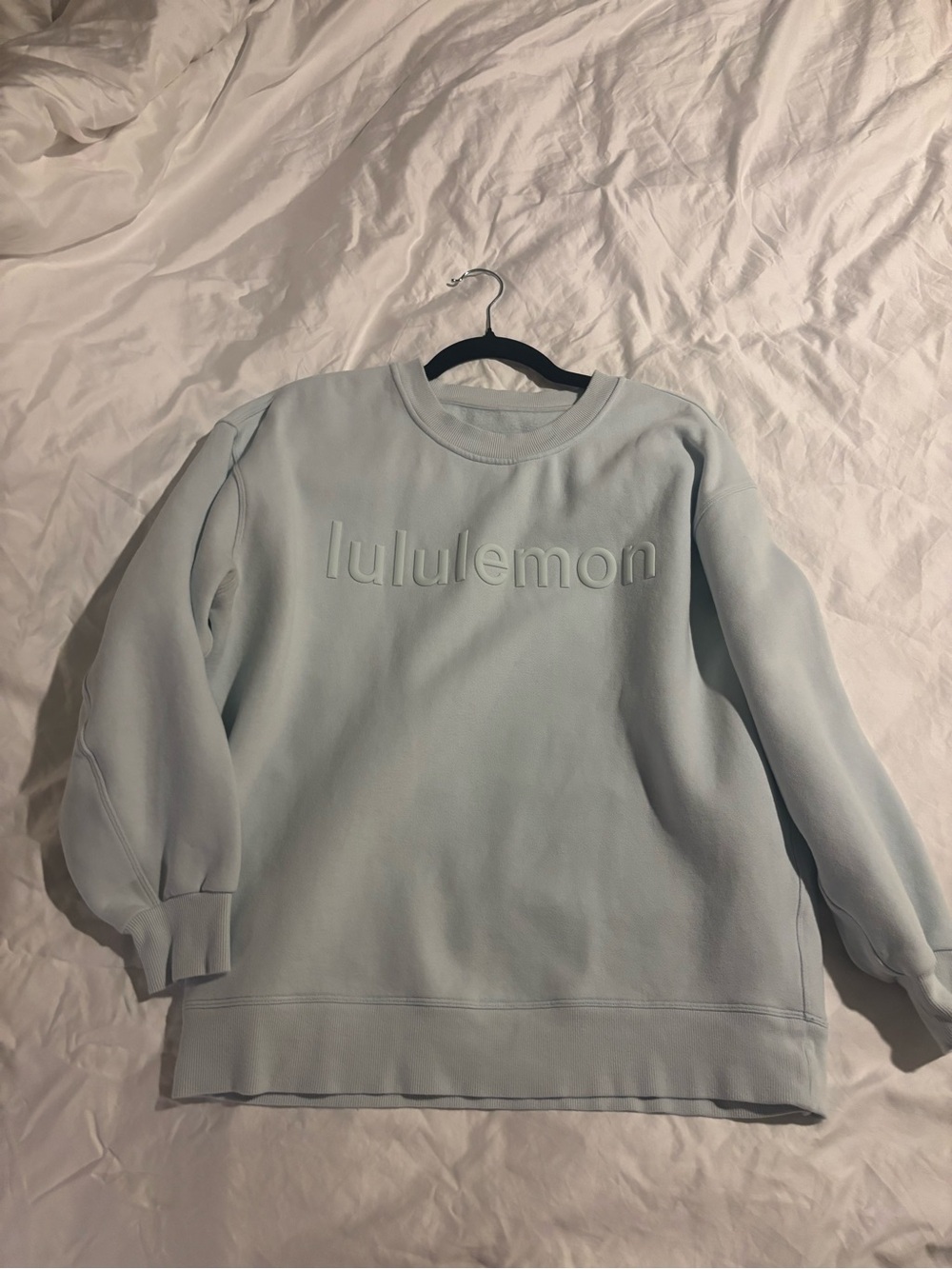 lululemon athletica Men's Crewneck Sweatshirt - Pale Blue